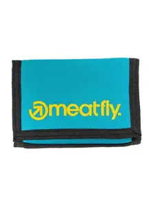Peněženka meatfly huey tmavě tyrkysová/žlutá one size