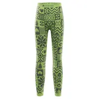 Dětské funkční prádlo - kalhoty alpine pro lesso zelená m