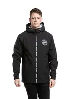 Meatfly pánská street bunda Finn Black | Černá | Velikost XXL