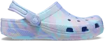 Dětské boty crocs classic marbled fialová 30-31
