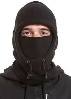 Unisex fleecová kukla meatfly conceal černá m/l