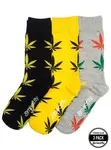 Ponožky meatfly lexy triple pack ganja s/m