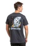 Pánské tričko meatfly cosmic tmavě šedá s
