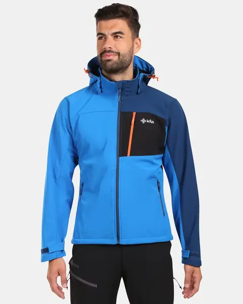 Pánská softshellová bunda kilpi ontavio-m modrá 7xl