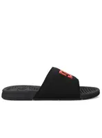 Dc shoes pánské pantofle Bolsa Black / Grey / Red | Černá | Velikost 14 US