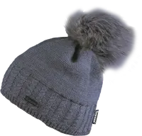 Dámská zimní čepice sherpa amber tmavě šedá uni