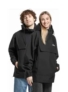 Meatfly unisex street bunda Noah Black | Černá | Velikost M