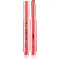 Dermacol Beauty Stick Glossy Lip Balm pečující lesk na rty s chladivým účinkem vůně 05 Strawberry 2.2 g