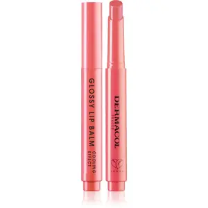 Dermacol Beauty Stick Glossy Lip Balm pečující lesk na rty s chladivým účinkem vůně 05 Strawberry 2.2 g