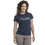 Bushman Dámske tričko Ryva, tmavomodré XXL
