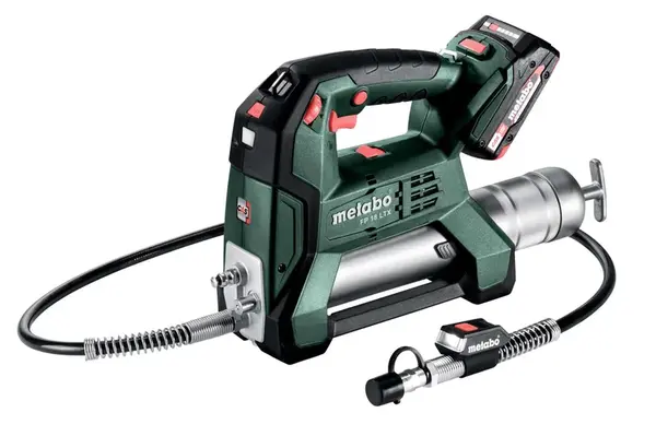 Metabo Nářadí - 18V AKU maznice, 2x aku 2,0 Ah LiPower, nabíječka 600789500