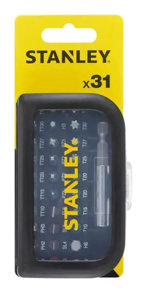 Stanley Příslušenství - 31dílná sada bitů STA60490-XJ