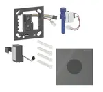 Geberit - Elektronické ovládání splachování pisoárů typ 40, bateriové napájení, Bluetooth, sklo/lávová 116.034.JK.1