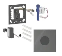 Geberit - Elektronické ovládání splachování pisoárů typ 40, bateriové napájení, Bluetooth, sklo/lávová 116.034.JK.1