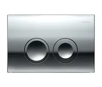 Geberit Delta25 - Ovládací tlačítko splachování, lesklý chrom 115.125.21.5