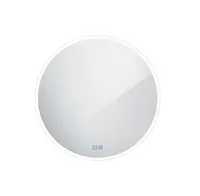 Nimco Zrcadla - Zrcadlo s LED osvětlením, průměr 80 cm, dotykový senzor, hliník ZP 26002RVX