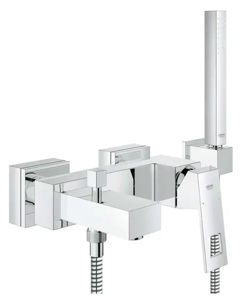 Grohe Eurocube - Vanová baterie s příslušenstvím, chrom 23141000