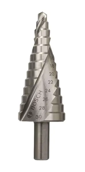 Bosch Příslušenství - Vrták stupňovitý, průměr 6-30 mm 2608597520
