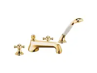 Kludi Adlon - Vanová baterie 4-otvorová, zlatá 515254520