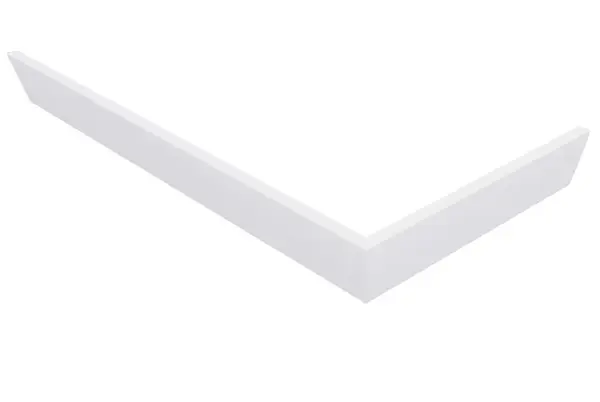 Polysan Karia - Rohový panel 1100x800 mm, levý, bílá 46812L