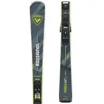 Rossignol FORZA 40' CA XPRESS + XPRESS 11 GW Unisex sjezdové lyže, tmavě šedá, velikost