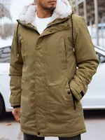 Pánská zimní bunda Barva tmavě béžová DSTREET