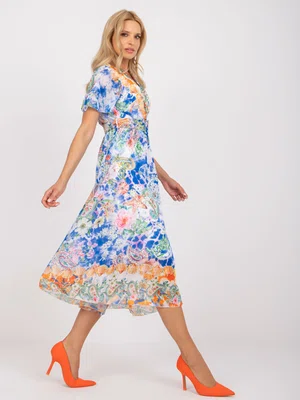 Dress-DHJ-SK-15967-1.01P-white-blue