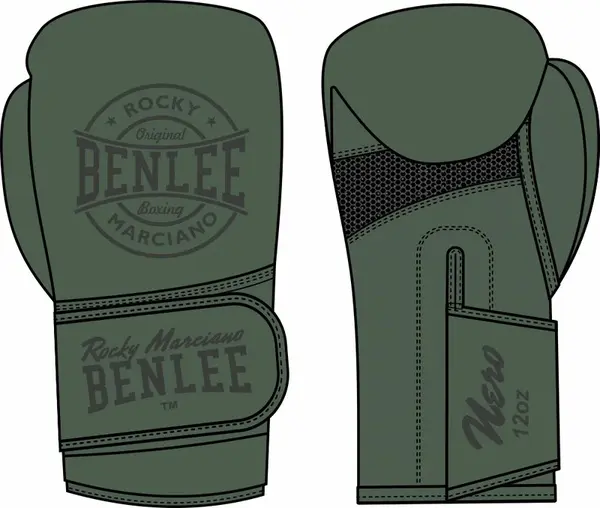 Benlee Artificial leather boxing gloves (1pair)