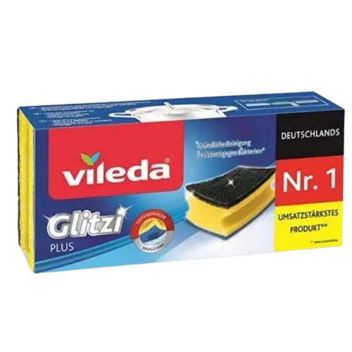 VILEDA Houbička Glitzi Plus 3 ks