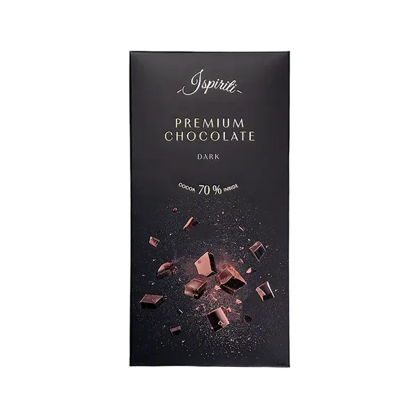 ISPIRITI Hořká čokoláda 70% 80 g