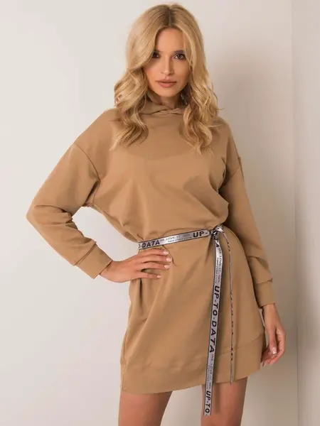 Dress-LK-SK-508284.16X-light brown