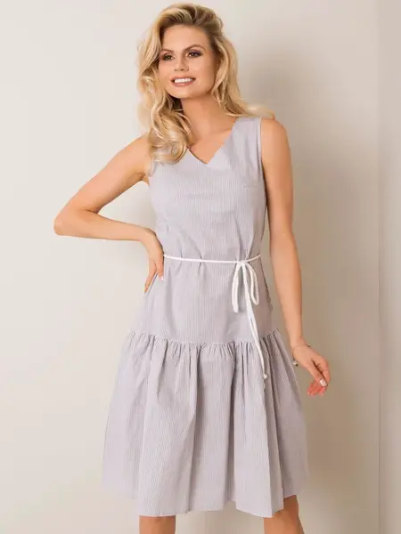 Dress-LK-SK-508215.30P-white-grey