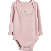 GAP V-FRCH G BF LOGO BS Dětské body, růžová, velikost