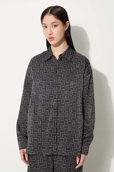 Košile Kenzo Weave Dropped Shoulders Shirt