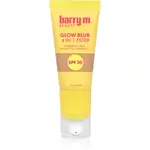 Barry M Glow Blur rozjasňující báze SPF 30 odstín Light 30 ml