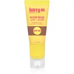 Barry M Glow Blur rozjasňujúca báza SPF 30 odtieň Deep 30 ml
