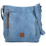 Dámská crossbody kabelka džínově modrá - Firenze Jolie