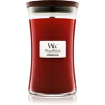 Woodwick Cinnamon Chai vonná svíčka s dřevěným knotem 609.5 g