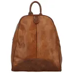 Dámský kabelko/batůžek koňakový - Paolo bags Matti