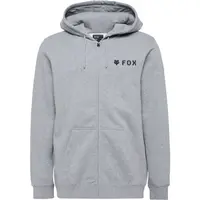 Fox FLEECE ZIP Pánska mikina, sivá, veľkosť