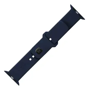 Set silikonových řemínků FIXED Silicone Sporty Strap pro Apple Watch 42/44/45mm, modrá