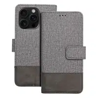 Flipové pouzdro GOMMA Book pro Samsung Galaxy A13, šedá