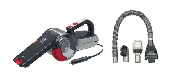 BLACK+DECKER - Autovysávač, čierna/červená PV1200AV-XJ