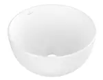 Villeroy & Boch Artis - Umývadielko na dosku, priemer 33 cm, bez prepadu, CeramicPlus, alpská biela 438932R1