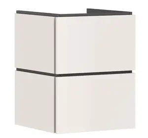 Hansgrohe Xilesa E - Umývadlová skrinka, 62x48x47 cm, 2 zásuvky, matná béžová 54291780