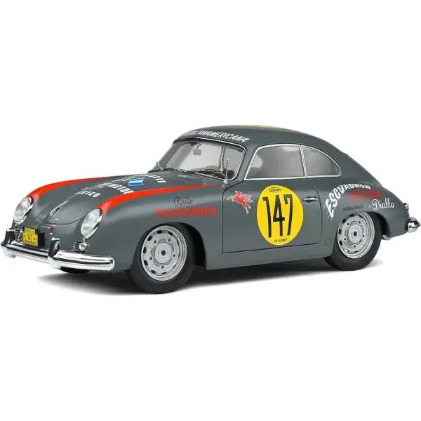 1:18 PORSCHE 356 PRE-A GREY 1954 - SOLIDO - S1802807