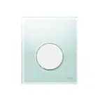 Tece TECEloop - Ovládanie splachovania pisoáru, zelené sklo/biela 9242651