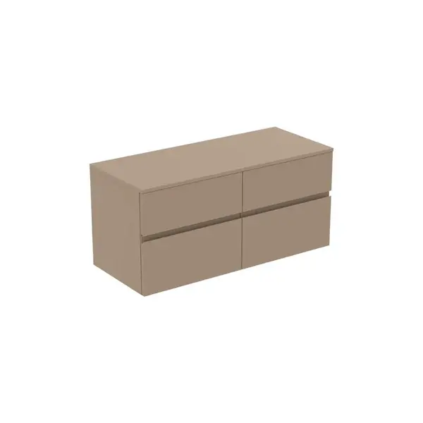 Ideal Standard Finesse - Umývadlová skrinka, 120x51x56 cm, 4 zásuvky, Matt Greige E3437UP
