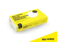 České nano respirátory Rehabiq Premium FFP2 s účinností 12 hodin, 5 ks