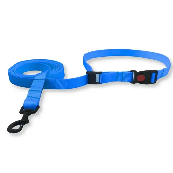 PafDog® Posuvné nastavitelné vodítko - zapínání s pojistkou, modré PAF-712